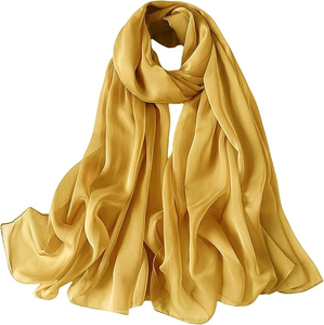 ผ้าพันคอผ้าธรรมดาแบบพรีเมี่ยมติดฉลากสีขาวสำหรับสินค้าจำนวนมากจำนวนสั่งซื้อสินค้าแบบสั่งทำสั่งทำตามความต้องการ - Product Image 6