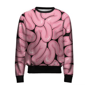 Felpe Casual da Uomo in Morbido Pile, Stile Streetwear, Personalizzabili con Logo OEM, Produzione all'Ingrosso, Stampa Intestino <span class=keywords><strong>Rosa</strong></span> - Product Image 1