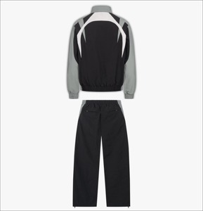 Lightweight Eco-Friendly Winter Polyester/Nylon Windproof Sporty Tracksuit Streetwear Style Custom Printing OEM Service - Product Image 3