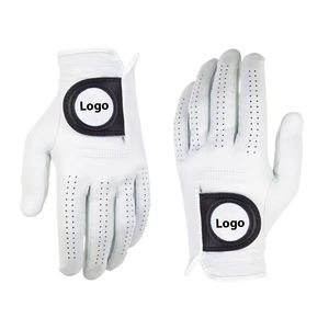 Guantes de Golf Elegantes para Hombre, Diseño de Dedos Completos, Piel de Oveja, Etiquetas Personalizadas - Product Image 1