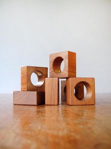 Premium <b>Wooden</b> Napkin Holder Stand, Handmade Tabletop Napkin Organizer for Home and Restaurant - Product Image 3