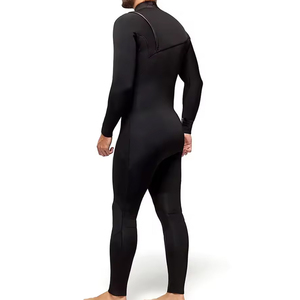 Traje de Neopreno de 3mm para Hombre, Manga Larga, Cuello Alto, Cierre Trasero, Impermeable, para Todas las Estaciones, Buceo, Surf, Natación - Product Image 5