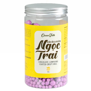 Fabricant de qualité professionnelle, exportateur OEM/ODM, chocolat composé HALAL, billes de chocolat aux myrtilles croustillantes, décoration de gâteaux au cacao - Product Image 1