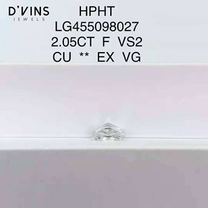 Diamantes Cultivados en Laboratorio HPHT CVD de D'vins Jewels, Corte Radiante, Color D Blanco, Fantasía Clara, para Joyería - Product Image 6