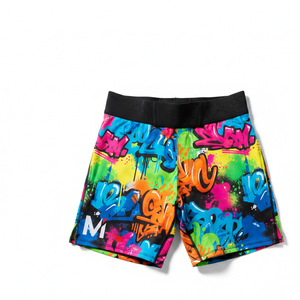 Pantalones Cortos de Alto Rendimiento para MMA, Equipo de Lucha Profesional, Sublimación de Color Personalizado, Pantalones de Grappling para Entrenamiento de Artes Marciales - Product Image 1