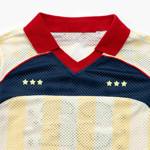 Newest Design <b>Men's</b> Striped Short Sleeve Sporty T-Shirt <b>Turtleneck</b> Embroidery Front Regular Fit 100% Cotton Breathable Hip Hop - Product Image 5