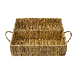 Plateau en jonc de mer haut de gamme pour le rangement de savons artisanaux et de produits naturels de soin pour la salle de bain - Product Image 1