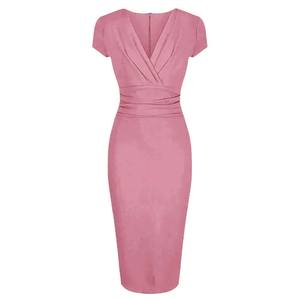 ชุดเดรสโปโลผู้หญิงทันสมัย - แต่งแถบลายตัดกันเก๋ไก๋ - ชุดเดรสสปอร์ตผ้าฝ้ายปิเก้แขนสั้นพร้อมโลโก้สั่งทำ - Product Image 6