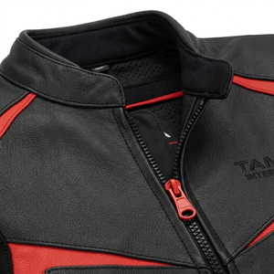 Men's <b>Biker</b> Leather <b>Jacket</b> – Custom Motorcycle Racing Motorbike Auto Racing Wear Online Sale - Product Image 4