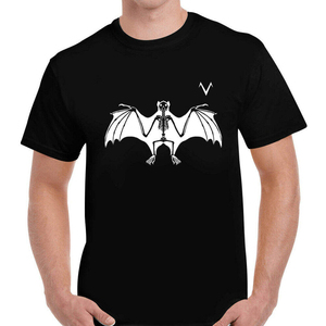เสื้อยืดผู้ชายสีดำลายการ์ตูนฮาโลวีน Ghost Trick Or Treat แขนสั้น คอกลม ลำลอง พิมพ์ลายการ์ตูน ทรงปกติ - Product Image 2