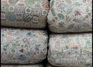 Heavy Stone Work <b>Embroidery</b> Fabric 44 To 55 Inch Width Wholesale Luxury Bridal Dress <b>Material</b> Premium Panna Textile Supply - Product Image 2