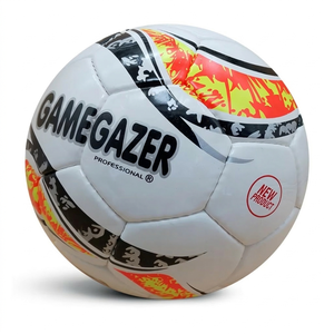 Balón de Fútbol GAMEGAZER GMR-1014, Talla 5, Peso 400-450G, Circunferencia 680-700MM, Cuatro Capas de Butilo, Cosido a Mano, Fabricado en Pakistán - Product Image 4