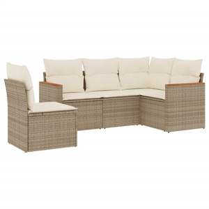 Set Divano da Giardino Beige - Product Image 2