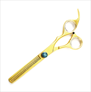 Tijeras Profesionales Japonesas 440C para Cortar Cabello - Tijeras de Peluquería para Mezclar, Entresacar y Texturizar Cabello, para Barberos o Uso Doméstico - Product Image 3