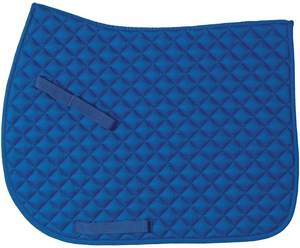 Tapis de selle professionnels pour chevaux, doublure en tissu 100% coton, tapis de selle équestre réglable, couleurs unies, tapis de selle de haute qualité - Product Image 5
