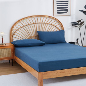 100% Linen Bedding <b>Set</b> Wholesale Modern design Bed Flat Sheet <b>Set</b> - Product Image 2