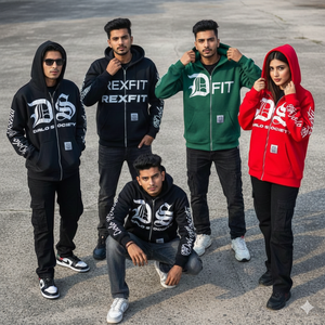 Nouveau design, services OEM, streetwear personnalisé, dernière mode, coupe et couture, impression sérigraphique, logo, sweats à capuche unisexes avec fermeture éclair - Product Image 1