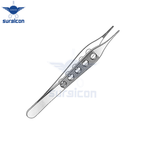 Pinzas Nelson para Tejidos y Agarre, 23 cm / 9 Pulgadas, Instrumento Quirúrgico de Acero Inoxidable para Sujetar Tejidos en Cirugía General y Plástica - Product Image 6