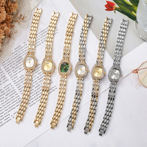 Montres analogiques pour femmes, élégantes et vintage, de luxe, avec boîtier ovale, pour femmes d'affaires - Product Image 6