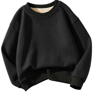 Sweat-shirt oversize uni pour femme, épais, style streetwear, pull à logo, marque de vêtements à étiquette privée, fournisseur en gros, États-Unis - Product Image 2