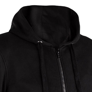 Nouveautés : Sweat à capuche zippé pour homme, coupe oversize, de qualité supérieure, épais, effet vieilli et délavé à l'acide - Product Image 3