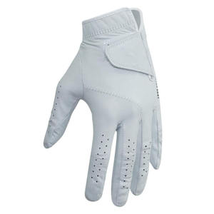 Guantes de Golf Blancos de Cuero Genuino de Primera Calidad, Personalizados, de Dedo Completo, Transpirables, Duraderos, Antideslizantes y que Absorben la Humedad para Adultos - Product Image 4