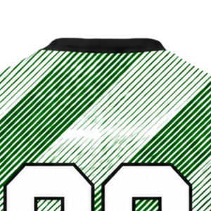 Ensemble Maillot et Short de Volleyball Sublimé Vert et Blanc pour Hommes – Tenue de Sport Athlétique en Polyester à Manches Longues pour Entraînement et Match - Product Image 5