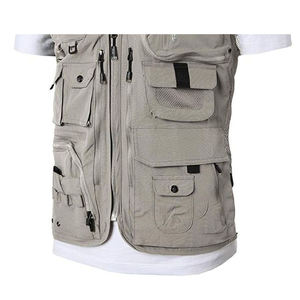 Gilet de chasse pour homme, imperméable, coupe-vent, respirant, antistatique, camouflage, multi-poches, sans manches, imprimé, toile, vêtements d'hiver - Product Image 5