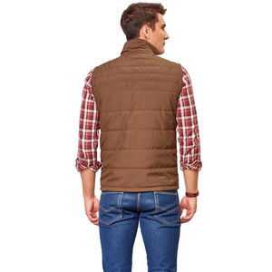 เสื้อแจ็คเก็ตหนาแบบกำหนดเอง รุ่นปี 2026 คุณภาพสูง สตรีทแวร์ ผู้ชาย สวมใส่สบาย มีกระเป๋าหลายช่อง เสื้อแจ็คเก็ตแขนกุดสำหรับฤดูหนาว อุ่นสบายสำหรับผู้ชาย - Product Image 4