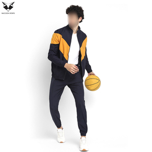 Conjunto Deportivo de 2 Piezas para Hombre, Diseño Ligero con Cremallera Completa, Color Azul, Corte Ajustado, Alta Calidad, Buen Vendedor - Product Image 2
