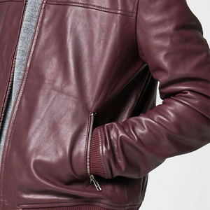 Vestes en cuir pour hommes, sur mesure, décontractées, pour l'hiver, de haute qualité, entièrement tendance, en cuir de vachette, fabriquées pour l'hiver. - Product Image 5