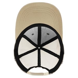 หมวกแก๊ปทรง Trucker 6 แผง ตกแต่งด้วยแผ่นหนัง 100% ผ้าฝ้าย ปรับขนาดได้ด้วย Snap Back เหมาะสำหรับทุกเพศทุกวัย ใช้เป็นอุปกรณ์เสริมสำหรับกิจกรรมกลางแจ้ง - Product Image 4