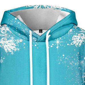 เสื้อฮู้ดคริสต์มาสฤดูหนาวสำหรับผู้ชาย ปรับแต่งได้ ระบายอากาศได้ดี ผ้าฟลีซ สั่งทำได้ ขายดี สไตล์คลาสสิก ลำลอง ผ้าฝ้าย 100% สปอร์ต - Product Image 3