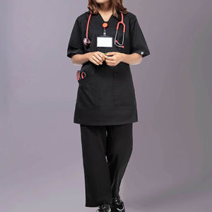 Top Quality Adult Wear Scrub Suits for Sale Pakistan Made Hospital Doctor <b>Nursing</b> Women Scrub Uniform for Sale - Product Image 1