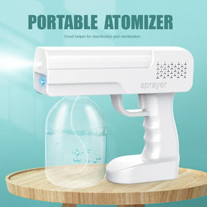 Mini Pulverizador Eléctrico Portátil de Luz Azul Nano, Desinfectante, Nebulizador Automático, Recargable por USB, con Niebla Fina - Product Image 3