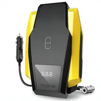 Compresseur d'air portable 12V DC pour pneus, gonfleur numérique 150 PSI avec lumière d'urgence LED pour véhicule