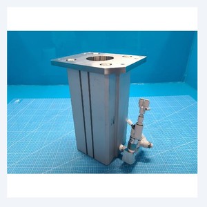 Cylindre pneumatique compact CKD CKD SSD-100-200-FL332622, utilisé comme pièce détachée pour équipement semi-conducteur d'occasion - Product Image 5
