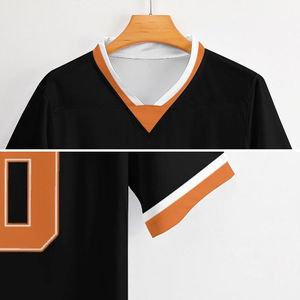 Maillots de football américain 2026 de haute qualité, personnalisés, respirants, anti-humidité, protection UV, 100 % polyester, OEM ODM - Product Image 6