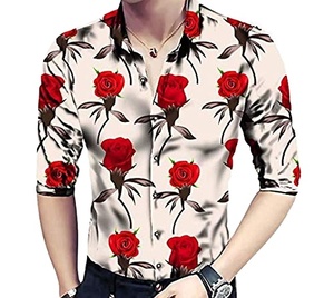 Camisa de manga corta con estampado para hombre, camisa informal de verano, venta al por mayor, OEM, 100% de algodón, diseño personalizado, moda de exportación - Product Image 6