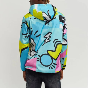 Waterproof Outdoor Windbreaker Jacket for Men High Quality Lightweight Canvas Fashionable Top Windbreaker Jacket For Men - Product Image 6