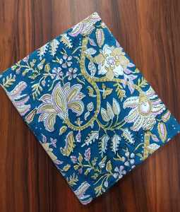Tela estampada a mano con bloques, tela india estampada a mano, tela de algodón suave y ligera, directo de fábrica, precio al por mayor - Product Image 5