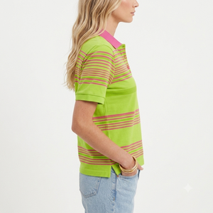 Polo confortable et élégant pour femmes, tissu doux au toucher, matière extensible, meilleure couture, polo pour femmes - Product Image 3