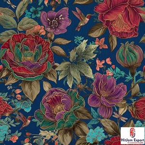 Custom Digital Printed Polyester Fabric Soft Lightweight Custom Manufacturing Service For Garments Dresses Textiles - Product Image 5
