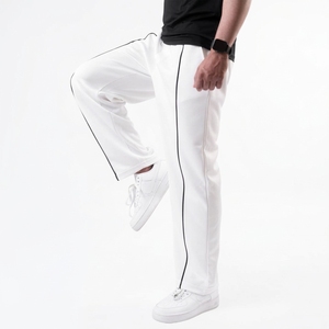 Wholesale Men's Wide Leg <b>Track</b> Pants Lightweight Straight Fit Sports <b>Trousers</b> Quick Dry Gym Training Running Athletic Pants - Product Image 3