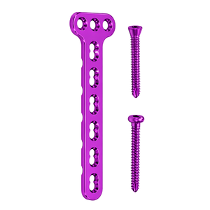 Placa T Dorsal Distal de 2.7mm con Bloqueo de Acero Inoxidable para Fijación Ósea, Set Ortopédico Manual para Reparación de Fracturas de Radio - Product Image 3