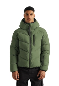 2026 Designer <b>Mens</b> Winter Waterproof Breathable Eco-Friendly Quick Dry Padded Hooded <b>Jacket</b> Custom OEM Plus Size Puffer Sports - Product Image 4