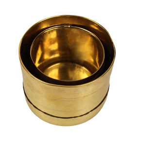 Mejor utensilio de cocina: Taza medidora de harina de latón Rice Pulse Gold, la más vendida y de primera calidad. - Product Image 6