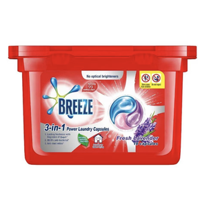 Cápsulas de Lavandería Breeze 3 en 1 con Aroma a Lavanda, 18 Unidades x 189g - Product Image 3