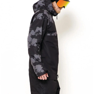 High Quality men Luxury Elasticity Slim Fit One-piece Ski Snow Wear Suit <b>Down</b> <b>Feather</b> Warm Jumpsuit Outdoor Waterproof Sets - Product Image 4