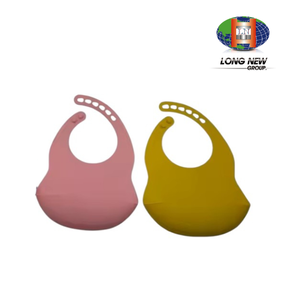 LONGNEW Babero Reutilizable Impermeable de Plástico PP con Recolector de Comida para Bebés y Niños Pequeños - Product Image 2